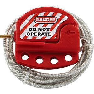 Bloqueo de cable ajustable 4 mm