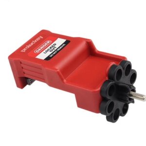 Bloqueo de disyuntor de aluminio - 8 orificios